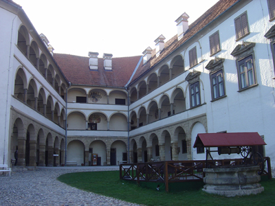 Schloss Ptuj Innenhof